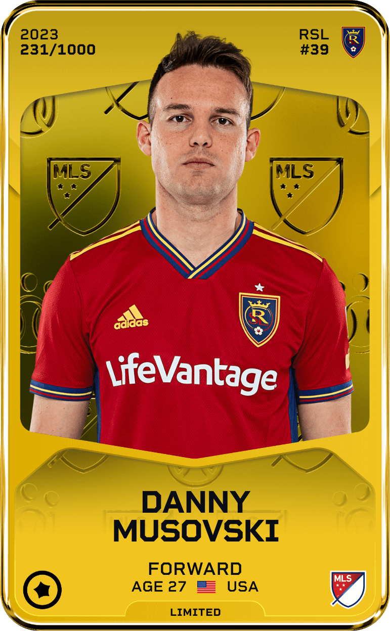 Danny Musovski 2023-24 • Limited 231/1000