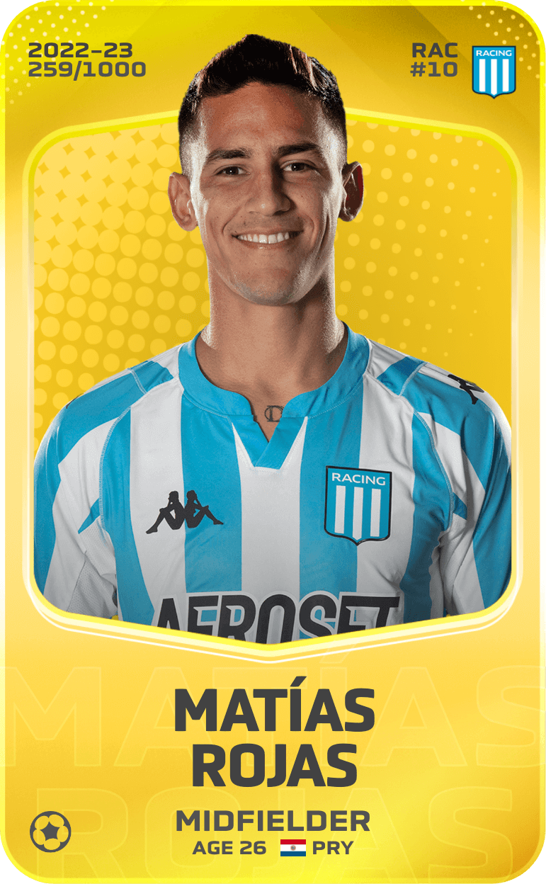 Matías Rojas 2022-23 • Limited 259/1000