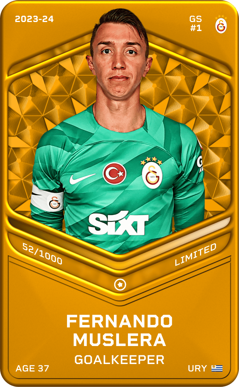 Fernando Muslera 2023-24 • Limited 52/1000