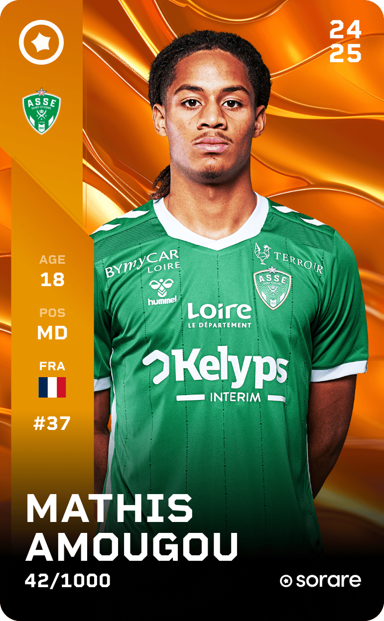 Mathis Amougou 2024-25 • Limited 42/1000