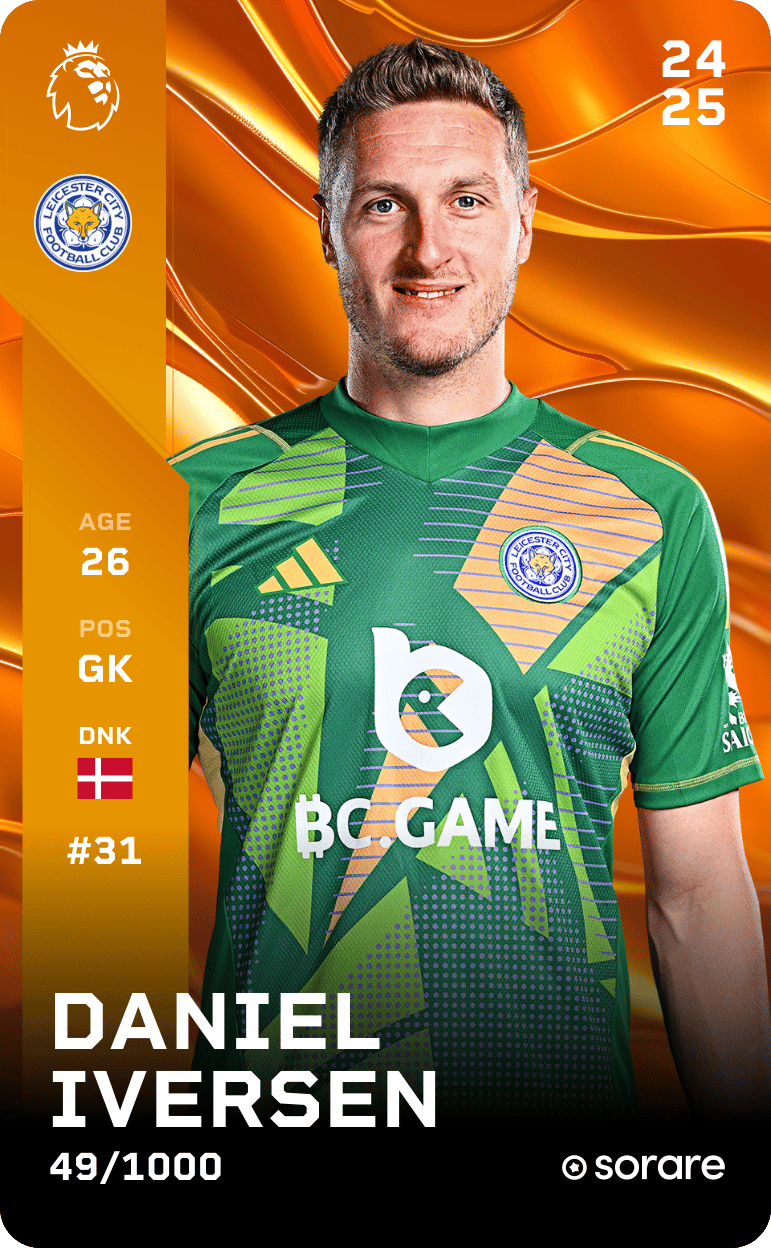 Daniel Iversen 2024-25 • Limited 49/1000