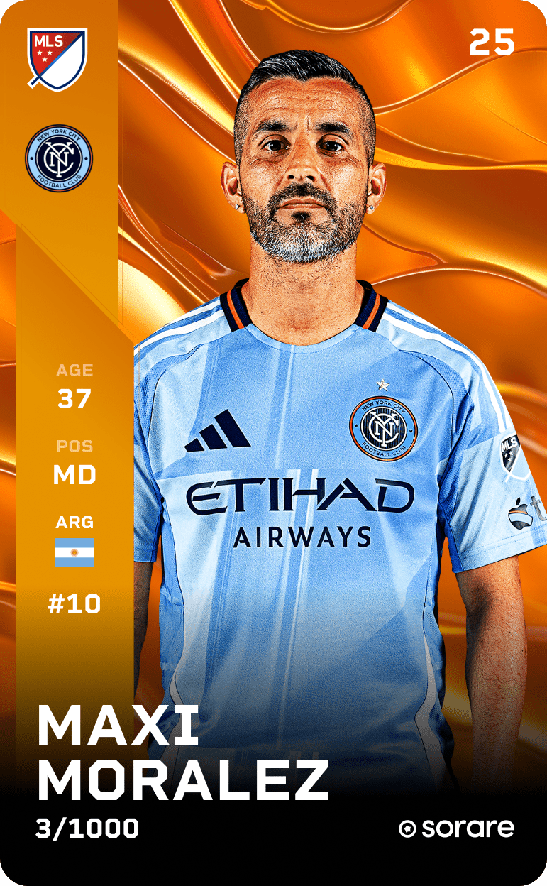 Maximiliano Moralez 2025-26 • Limited 3/1000