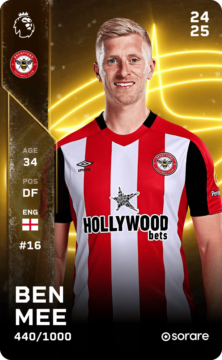 Ben Mee 2024-25 • Limited 440/1000