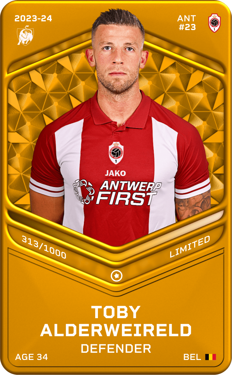 Toby Alderweireld 2023-24 • Limited 313/1000