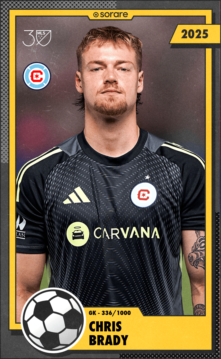 Chris Brady 2025-26 • Limited 336/1000