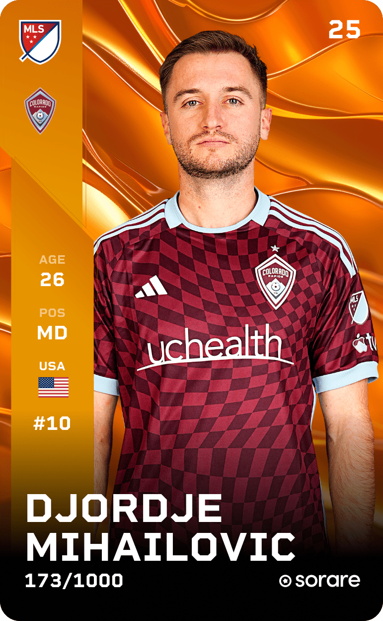 Djordje Mihailovic 2025-26 • Limited 173/1000