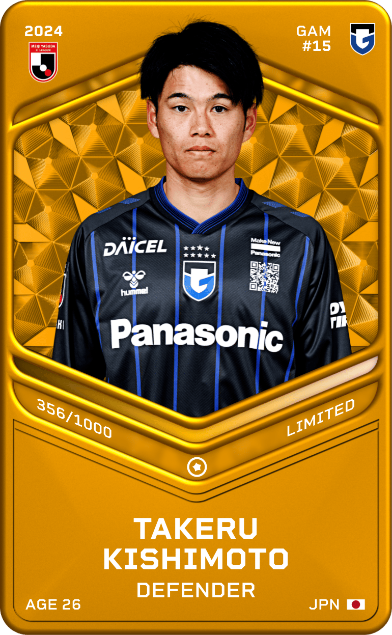 Takeru Kishimoto 2024-25 • Limited 356/1000