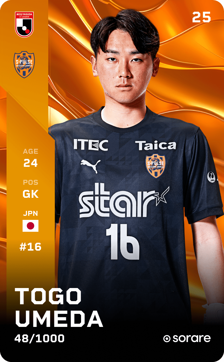 Togo Umeda 2025-26 • Limited 48/1000