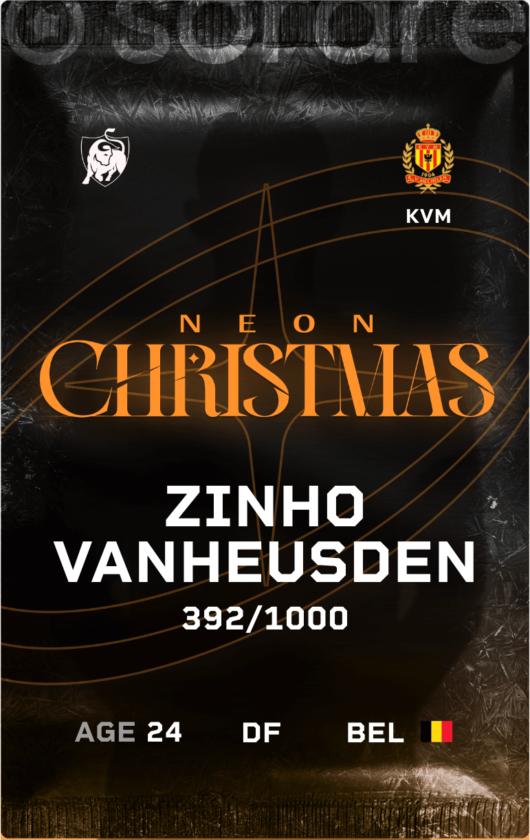 Zinho Vanheusden 2024-25 • Limited 392/1000