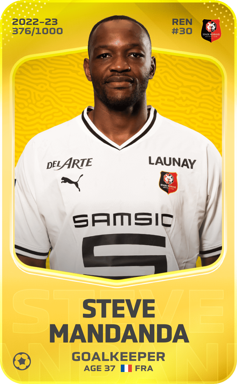 Steve Mandanda 2022-23 • Limited 376/1000