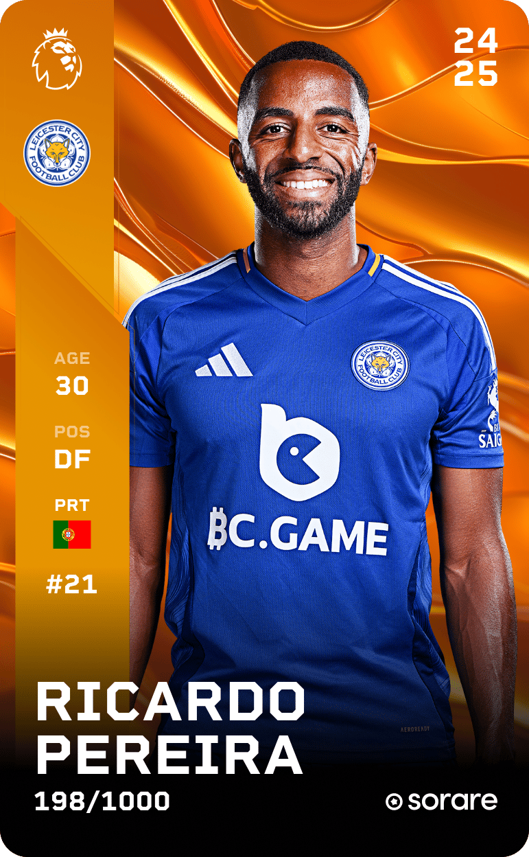 Ricardo Pereira 2024-25 • Limited 198/1000
