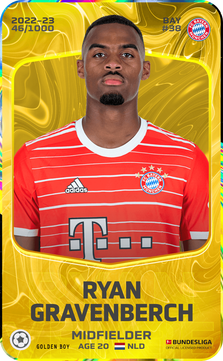 Ryan Gravenberch 2022-23 • Limited 46/1000