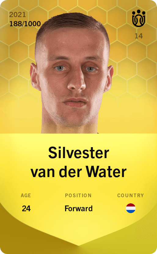 Silvester van der Water 2021-22 • Limited 188/1000