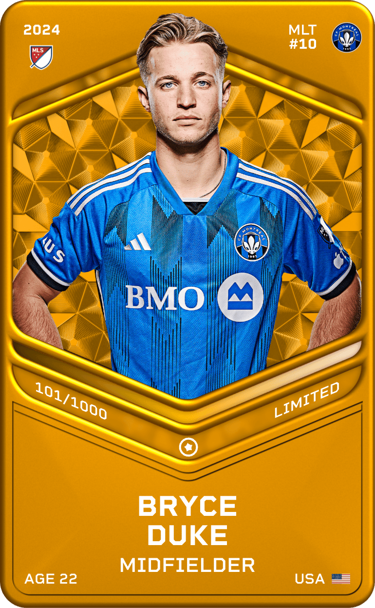 Bryce Duke 2024-25 • Limited 101/1000