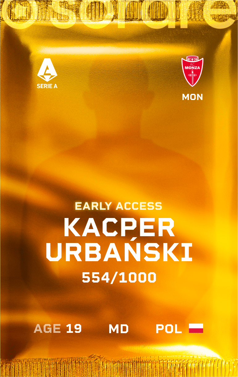 Kacper Urbański 2024-25 • Limited 554/1000