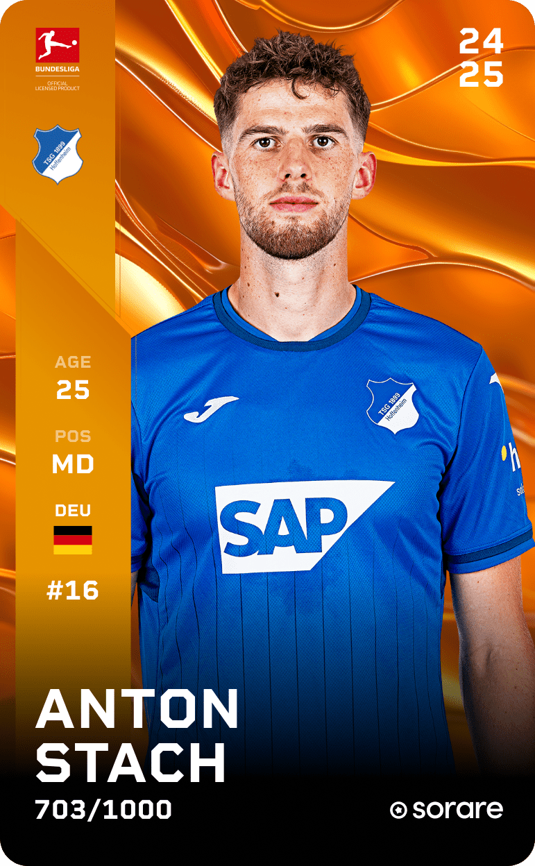 Anton Stach 2024-25 • Limited 703/1000