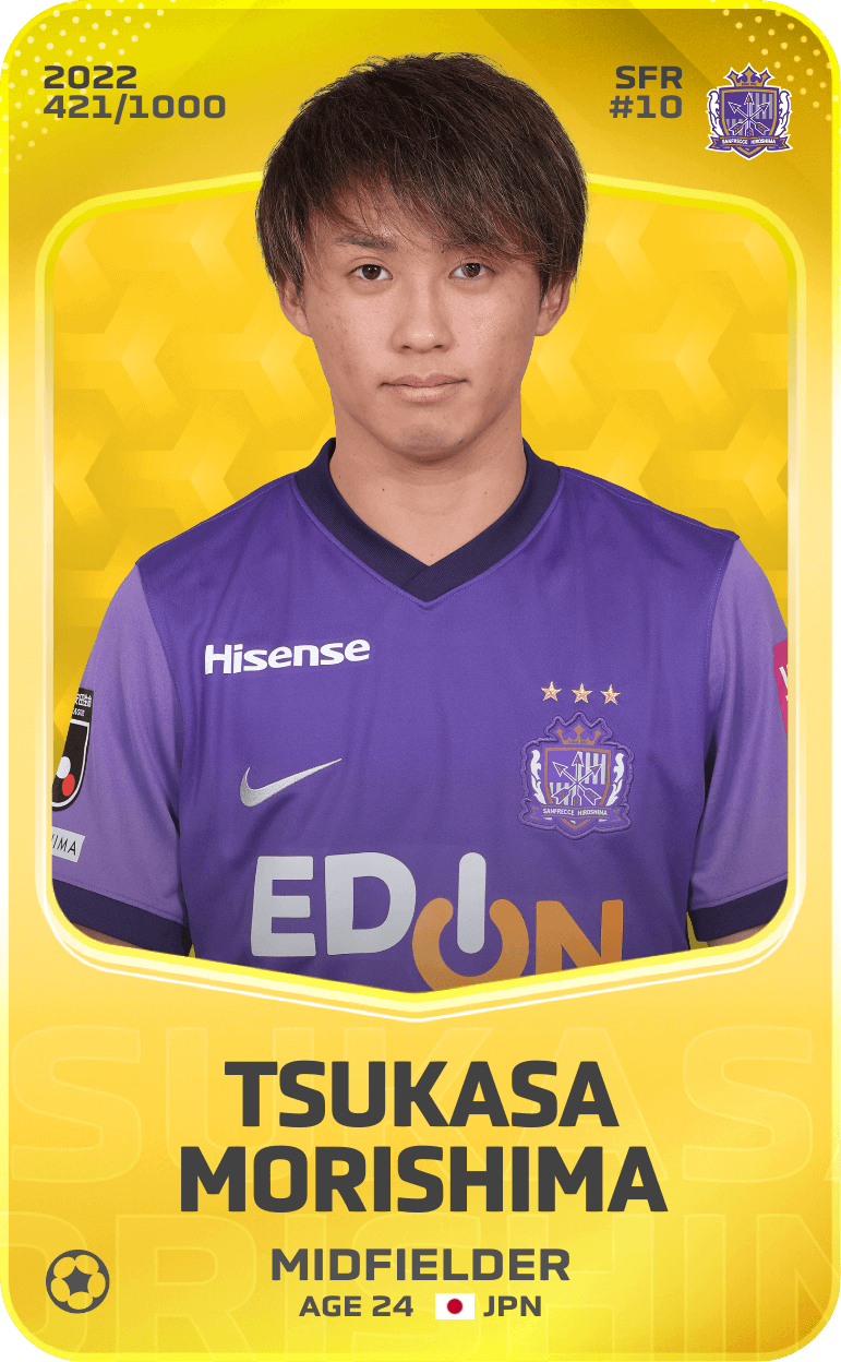 Tsukasa Morishima 2022-23 • Limited 421/1000