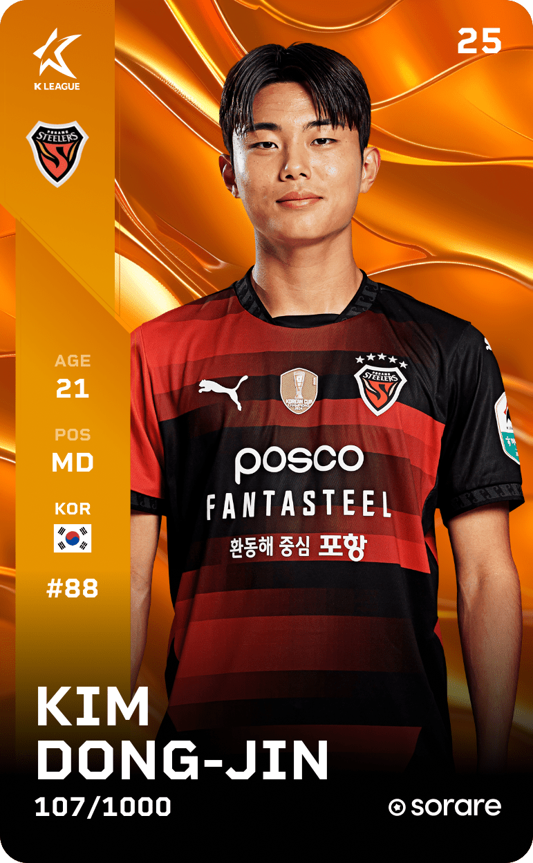 Kim Dong-Jin 2025-26 • Limited 107/1000