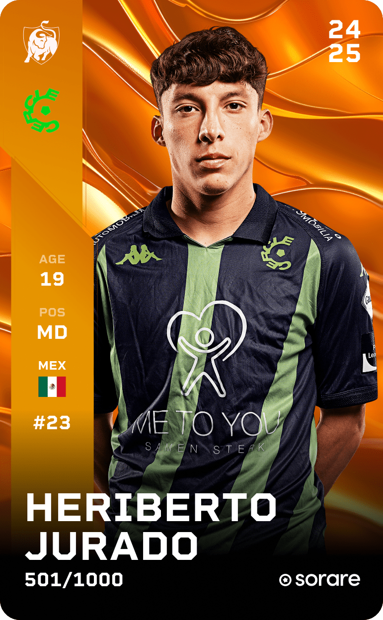 Heriberto Jurado 2024-25 • Limited 501/1000