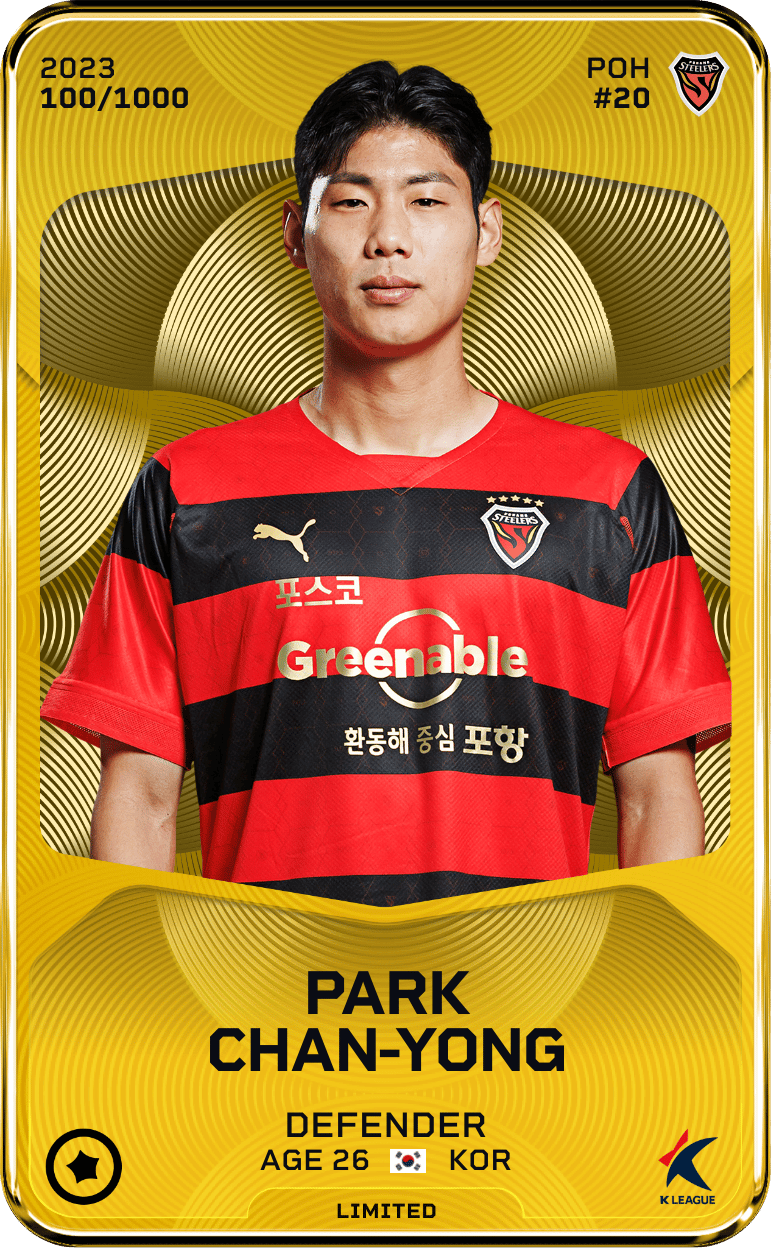 Park Chan-Yong 2023-24 • Limited 100/1000