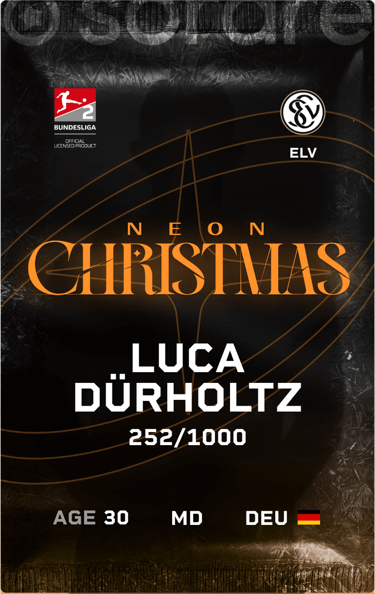 Luca Dürholtz 2024-25 • Limited 252/1000