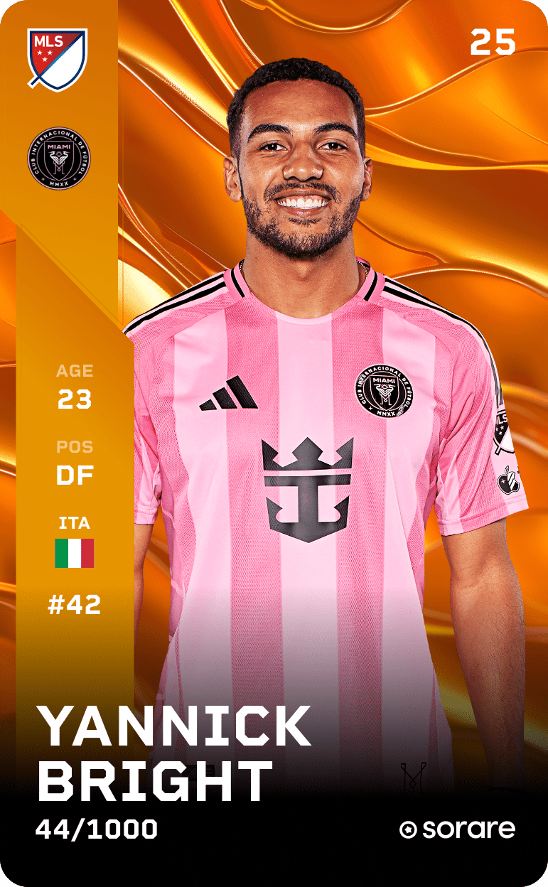 Yannick Bright 2025-26 • Limited 44/1000