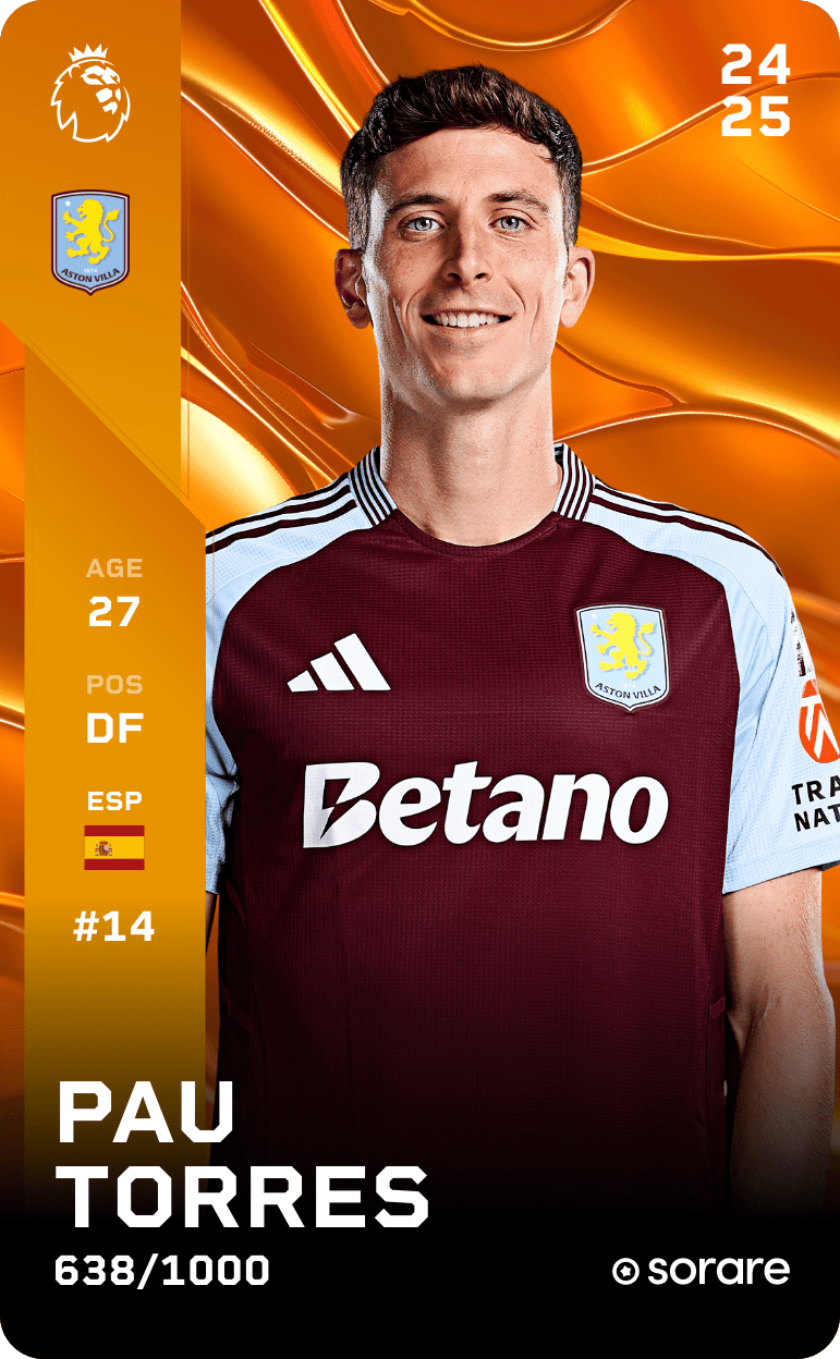 Pau Torres 2024-25 • Limited 638/1000