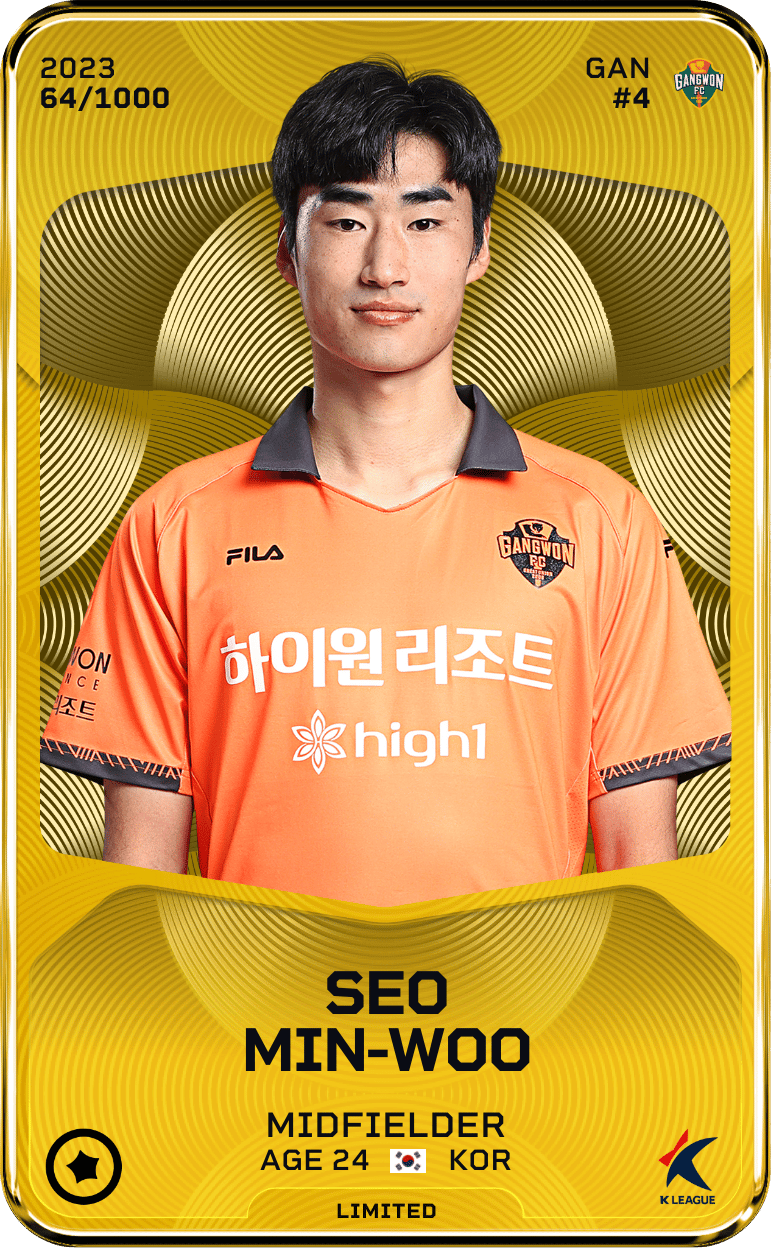 Seo Min-Woo 2023-24 • Limited 64/1000