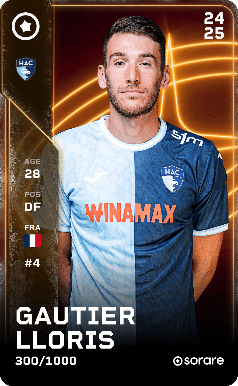 Gautier Lloris 2024-25 • Limited 300/1000