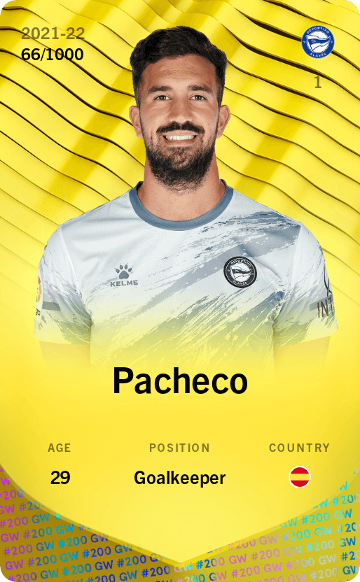 Pacheco 2021-22 • Limited 66/1000