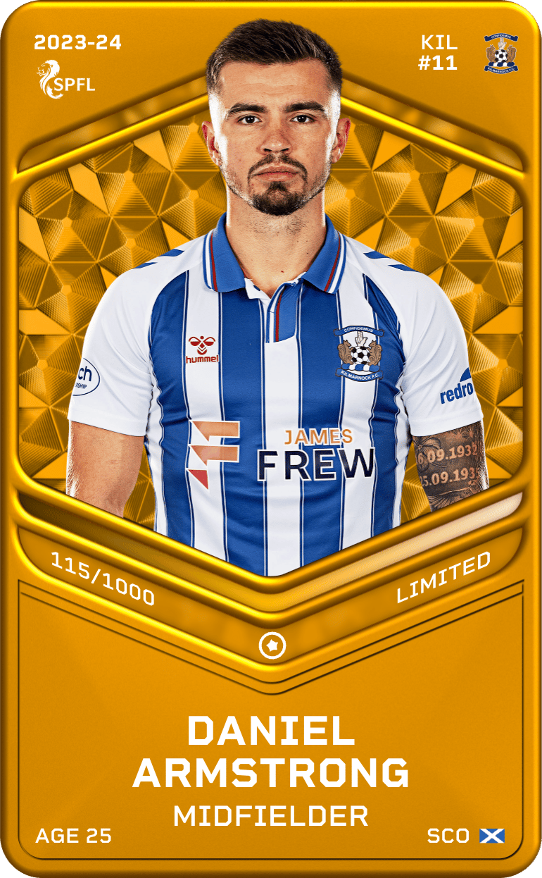 Daniel Armstrong 2023-24 • Limited 115/1000