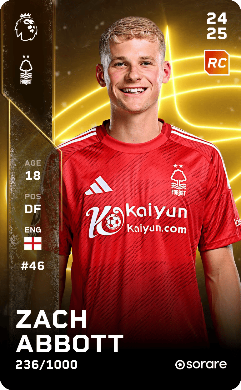 Zach Abbott 2024-25 • Limited 236/1000