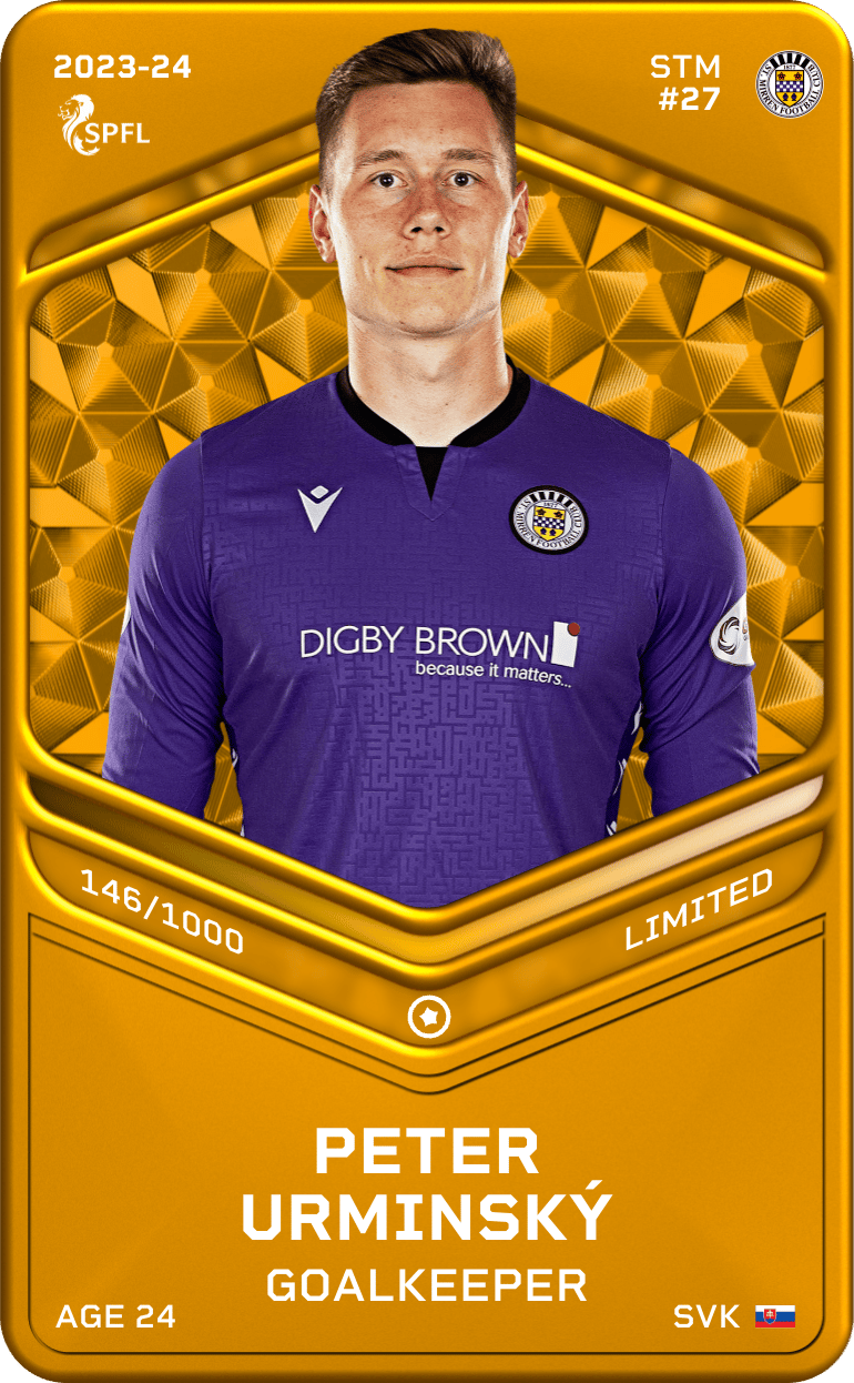 Peter Urminský 2023-24 • Limited 146/1000