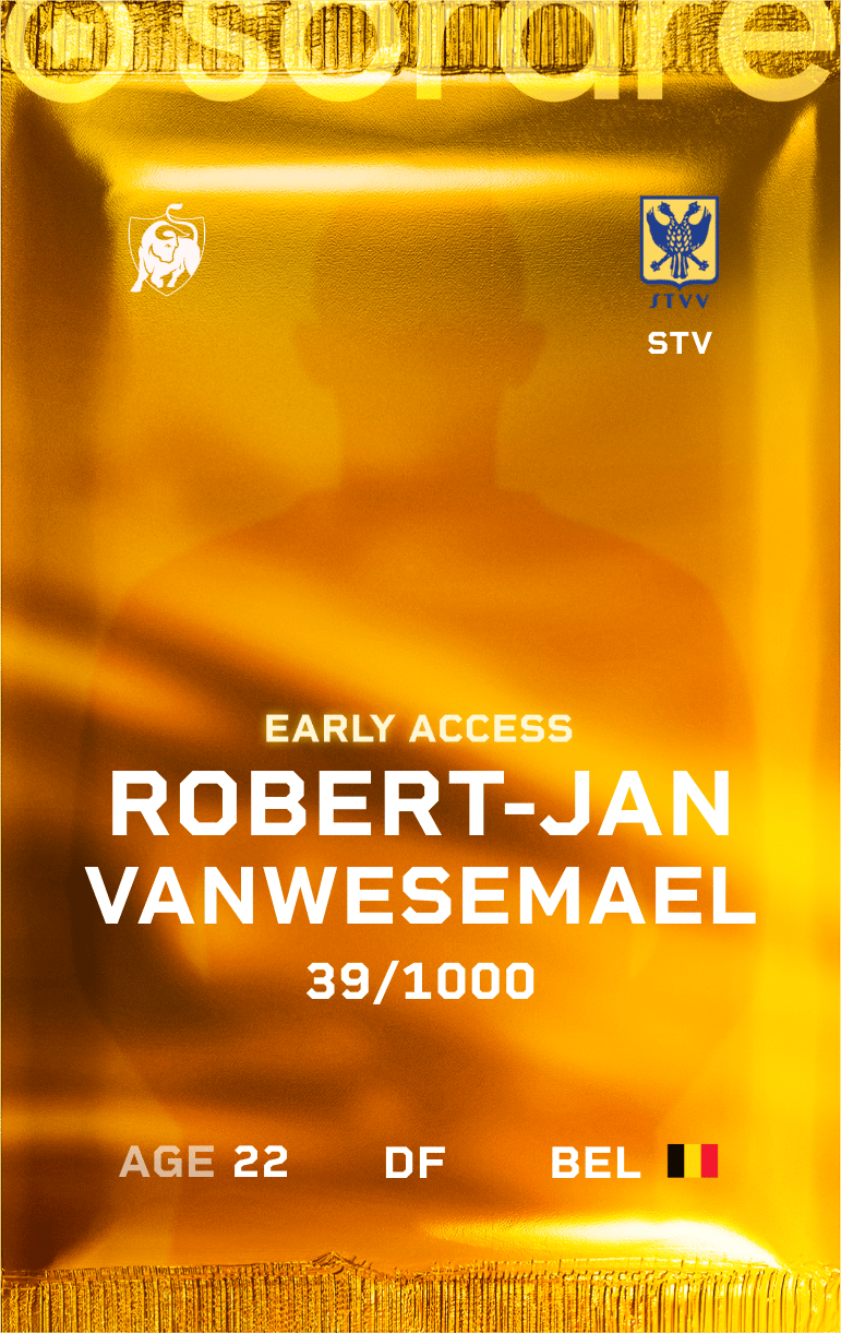 Robert-Jan Vanwesemael 2024-25 • Limited 39/1000