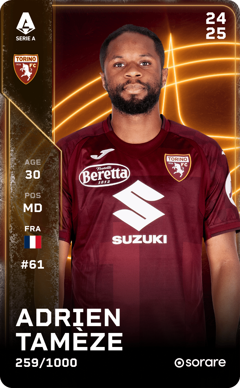 Adrien Tameze 2024-25 • Limited 259/1000