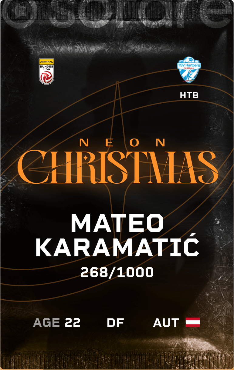 Mateo Karamatić 2024-25 • Limited 268/1000