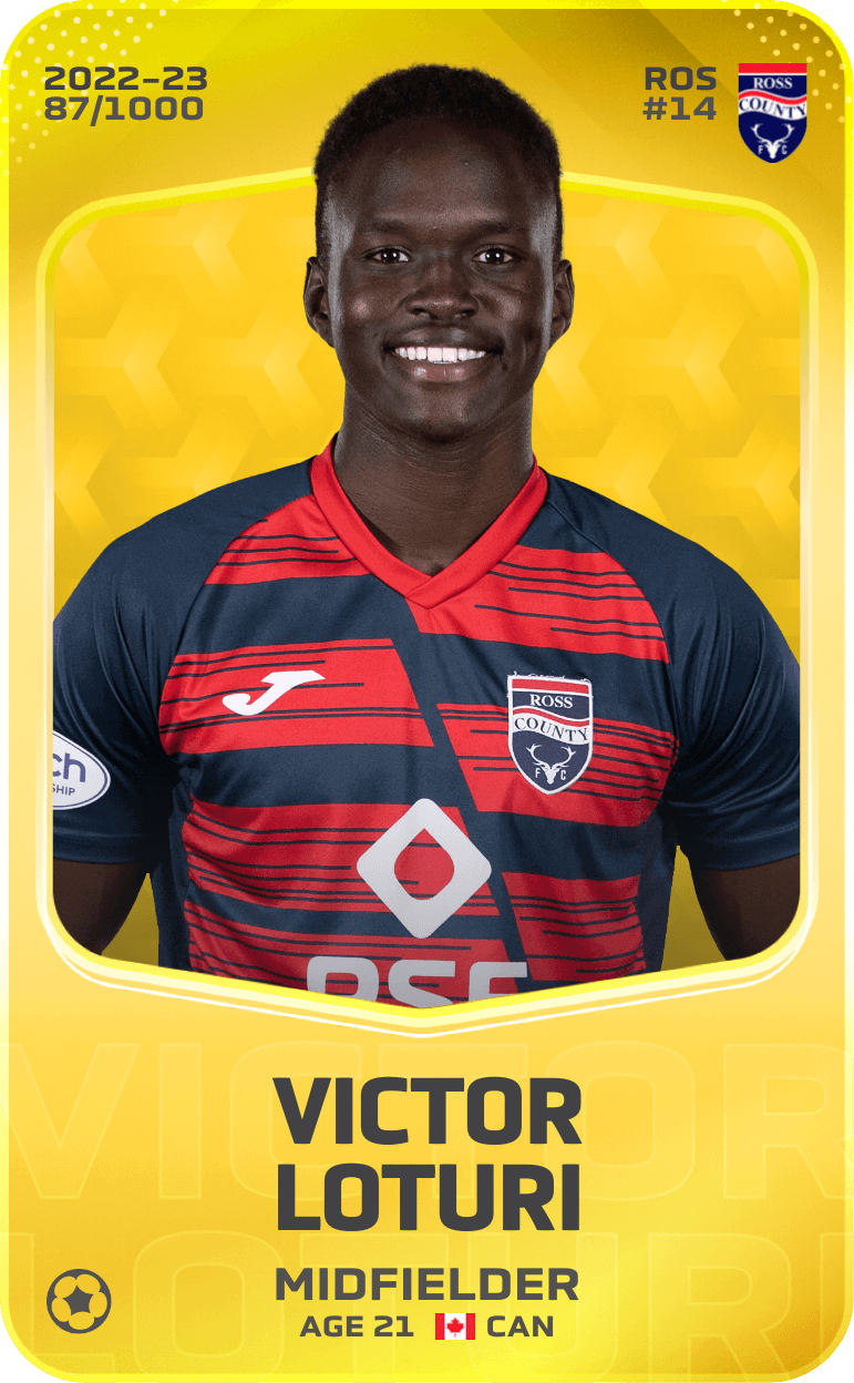 Victor Loturi 2022-23 • Limited 87/1000
