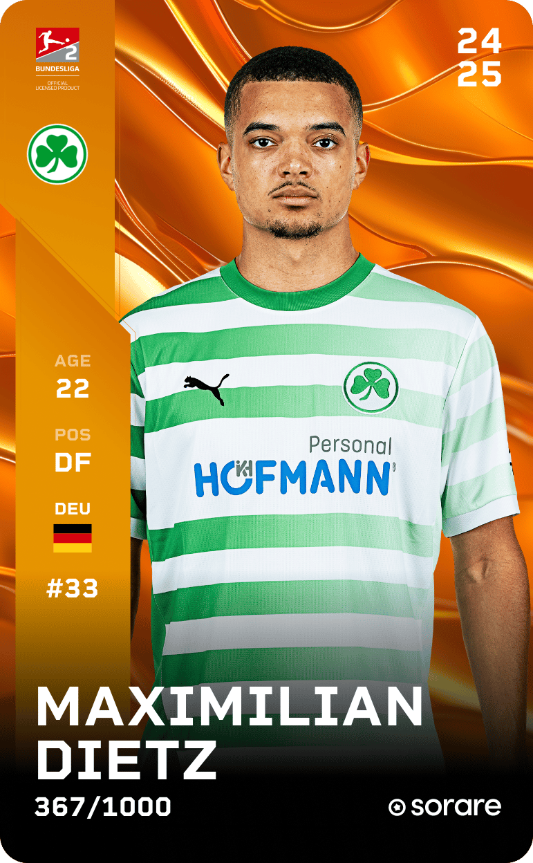 Maximilian Dietz 2024-25 • Limited 367/1000