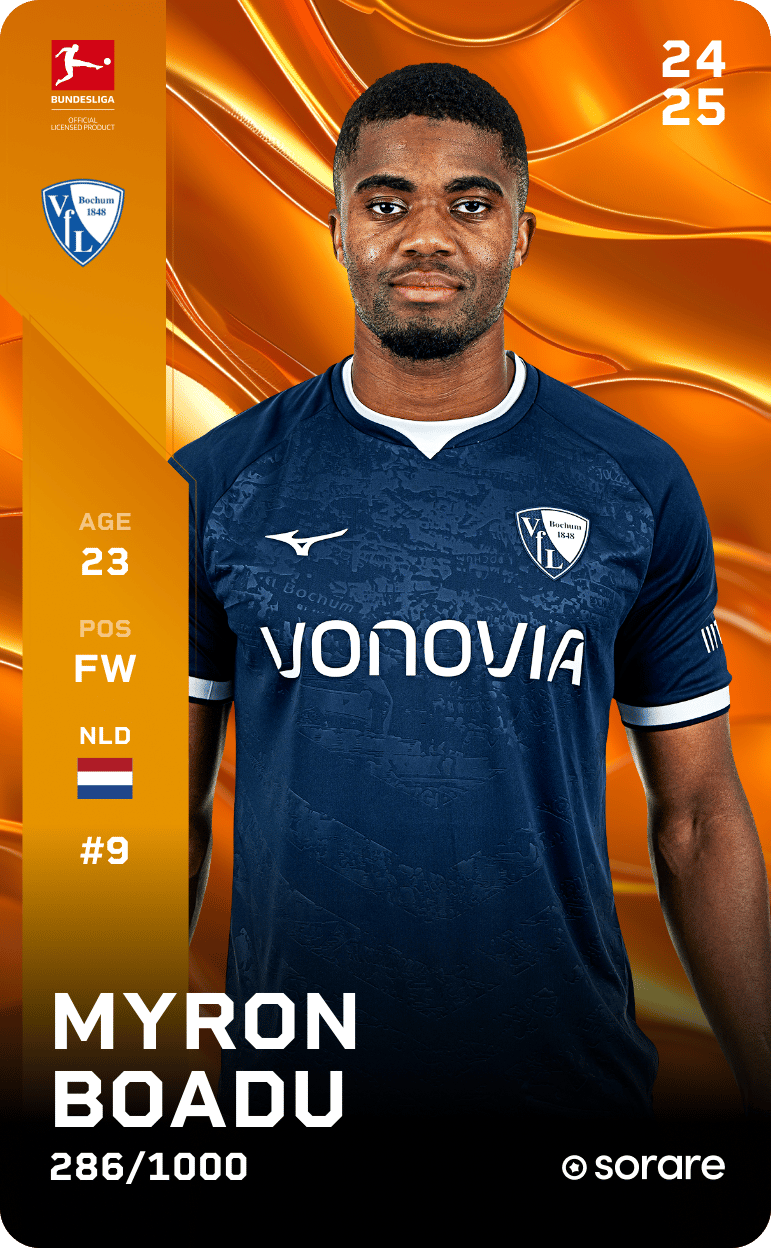 Myron Boadu 2024-25 • Limited 286/1000