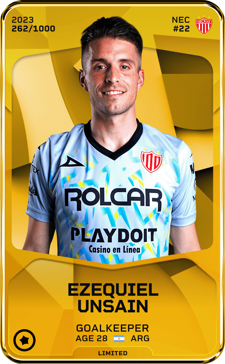 Ezequiel Unsain 2023-24 • Limited 262/1000