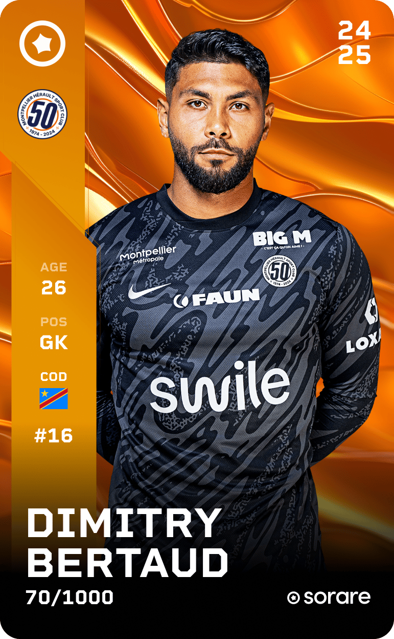 Dimitry Bertaud 2024-25 • Limited 70/1000