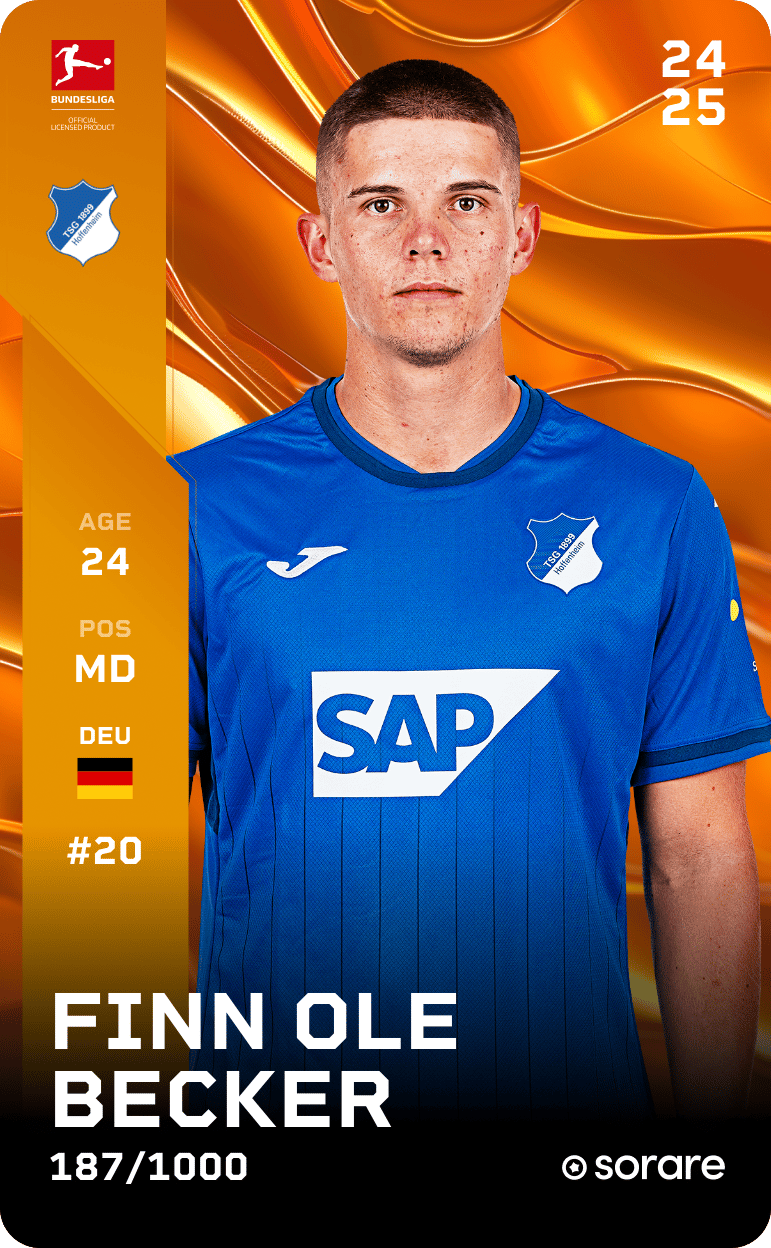 Finn Ole Becker 2024-25 • Limited 187/1000