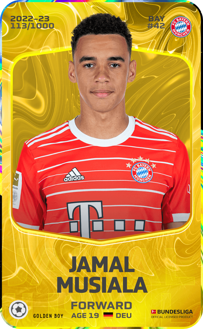 Jamal Musiala 2022-23 • Limited 113/1000