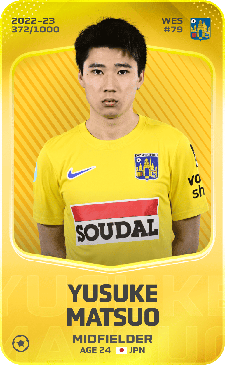 Yusuke Matsuo 2022-23 • Limited 372/1000