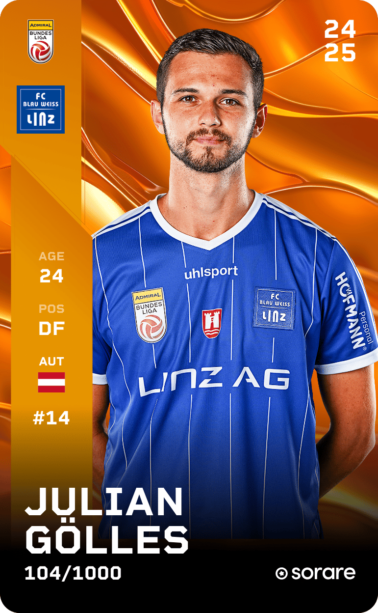 Julian Gölles 2024-25 • Limited 104/1000