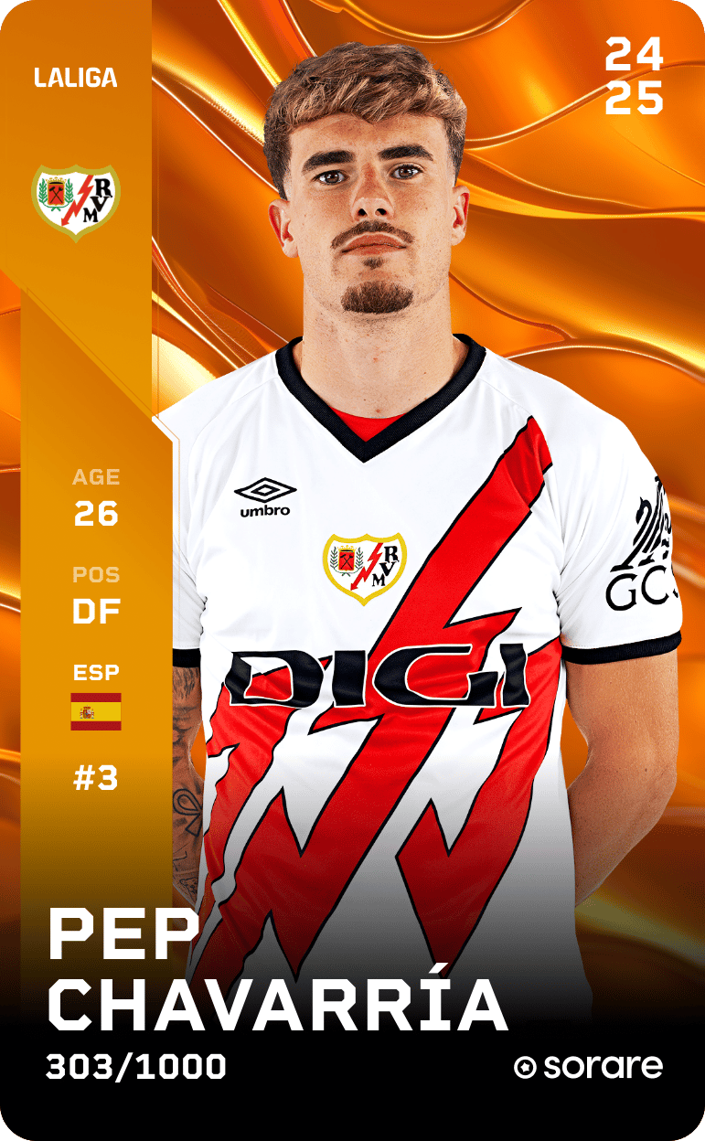 Pep Chavarría 2024-25 • Limited 303/1000