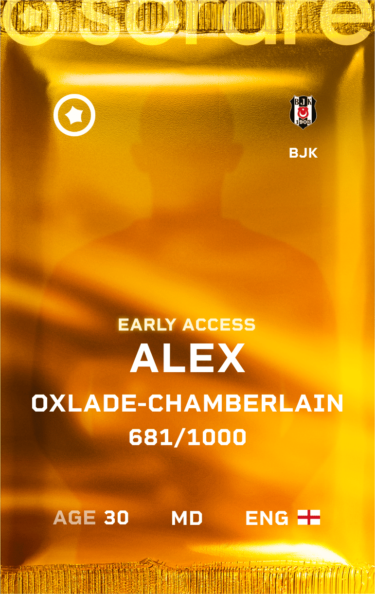 Alex Oxlade-Chamberlain 2024-25 • Limited 681/1000