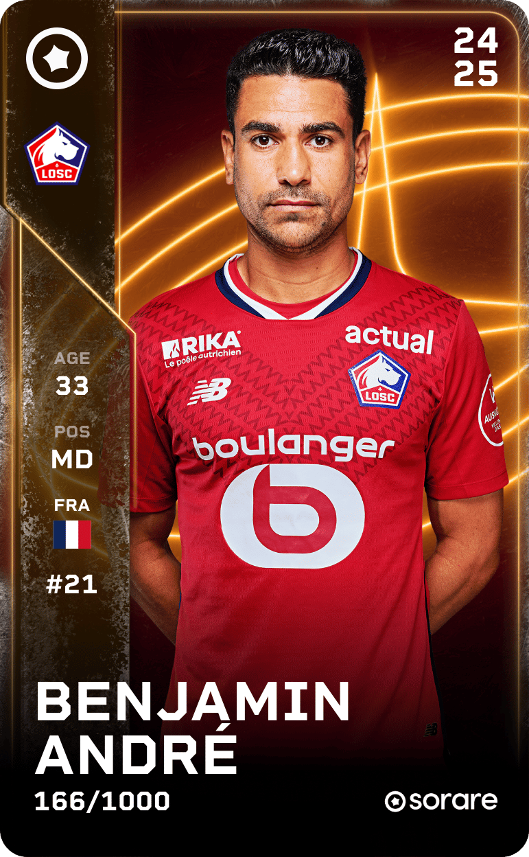 Benjamin André 2024-25 • Limited 166/1000