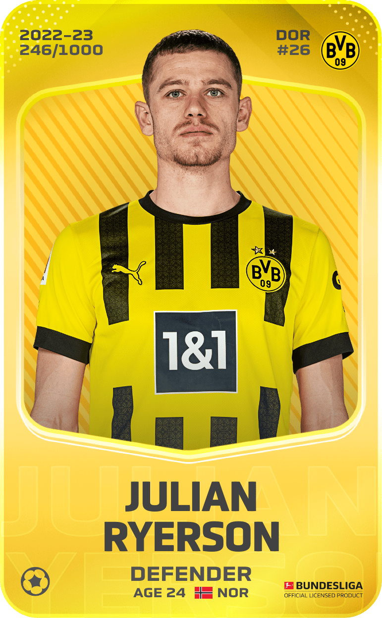 Julian Ryerson 2022-23 • Limited 246/1000