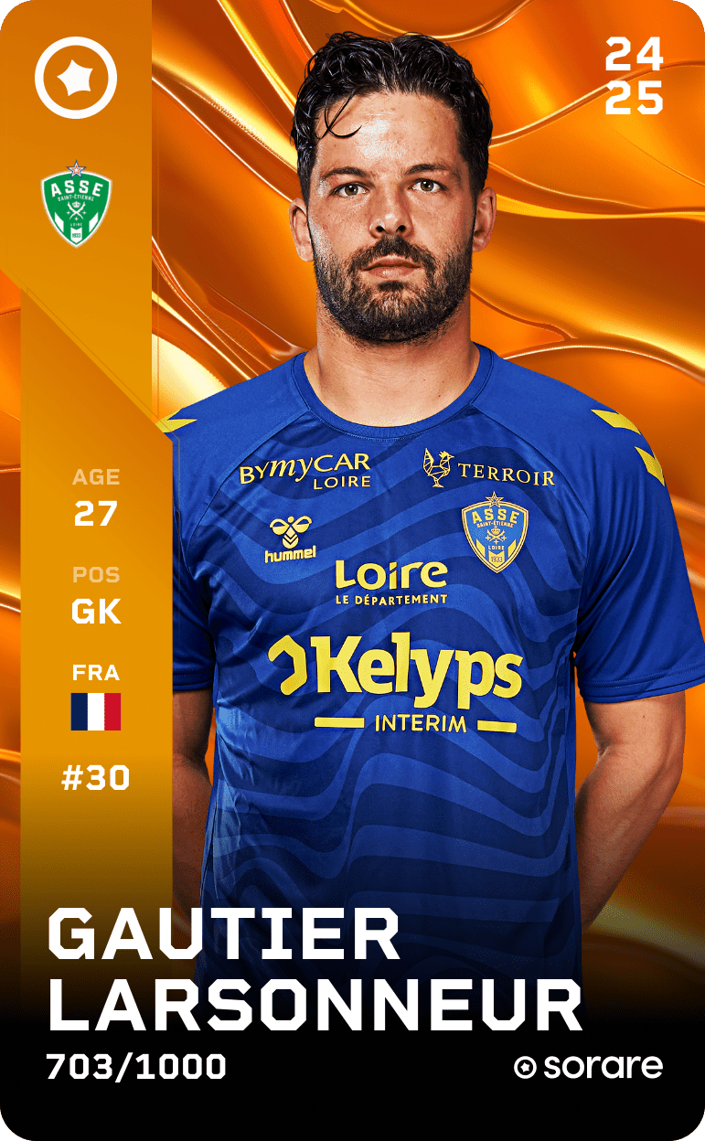 Gautier Larsonneur 2024-25 • Limited 703/1000